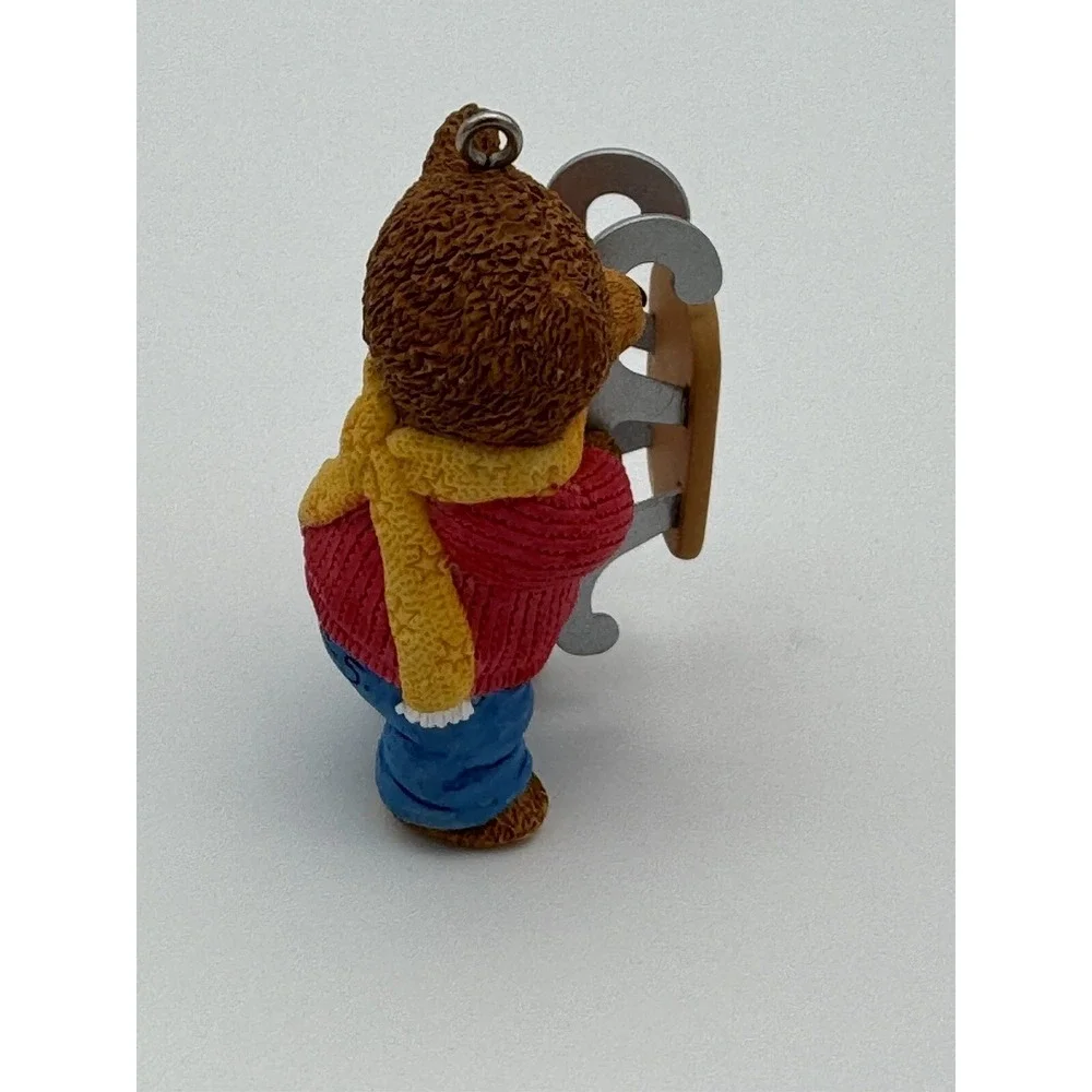 Hallmark Keepsake Ornament 1999 Grandson - Bear with Sled